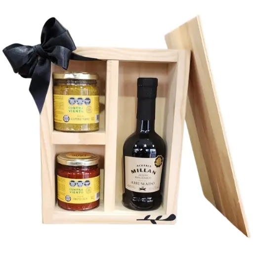 caja mini gourmet laur 